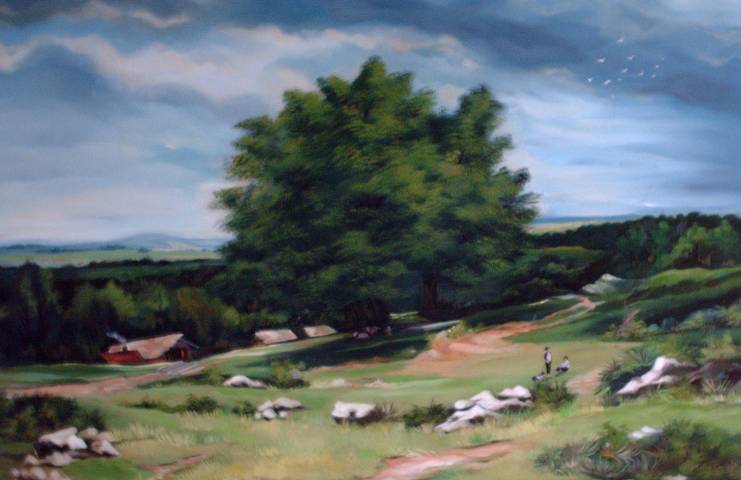 Peinture à l'huile par : Mihail